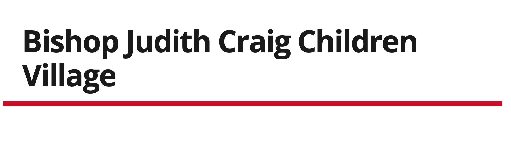 Bishop Judith Craig